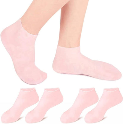 🔥 Moisturising Foot Mask – Exfoliating Silicone Socks – Beach Protective Socks