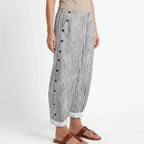 Aeratea - Ladies Casual Summer Striped Trousers