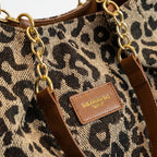 Alvera - Leopard Print Everyday Tote Bag