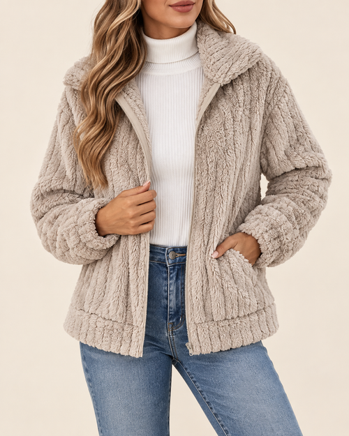 Amara | Women's Cosy Textured Jacket
