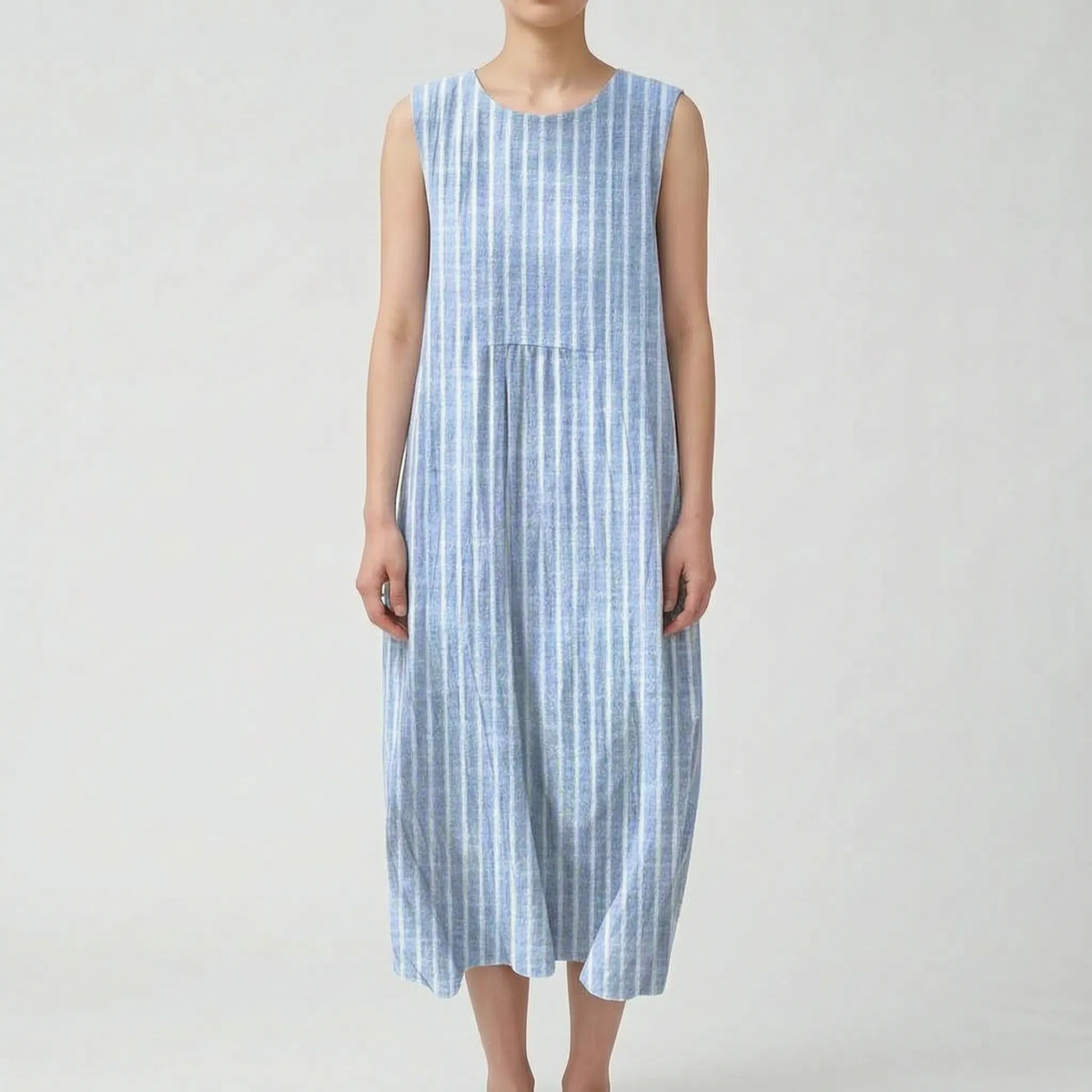 Breezella - Casual Sleeveless Summer Dress