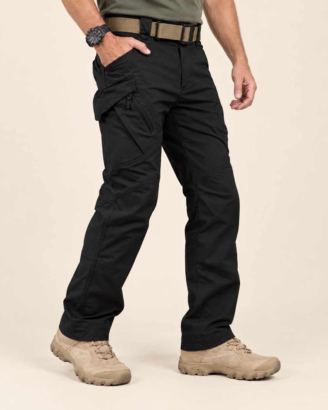 Ciaran | Men's Stylish Cargo Trousers with Pocket Detail