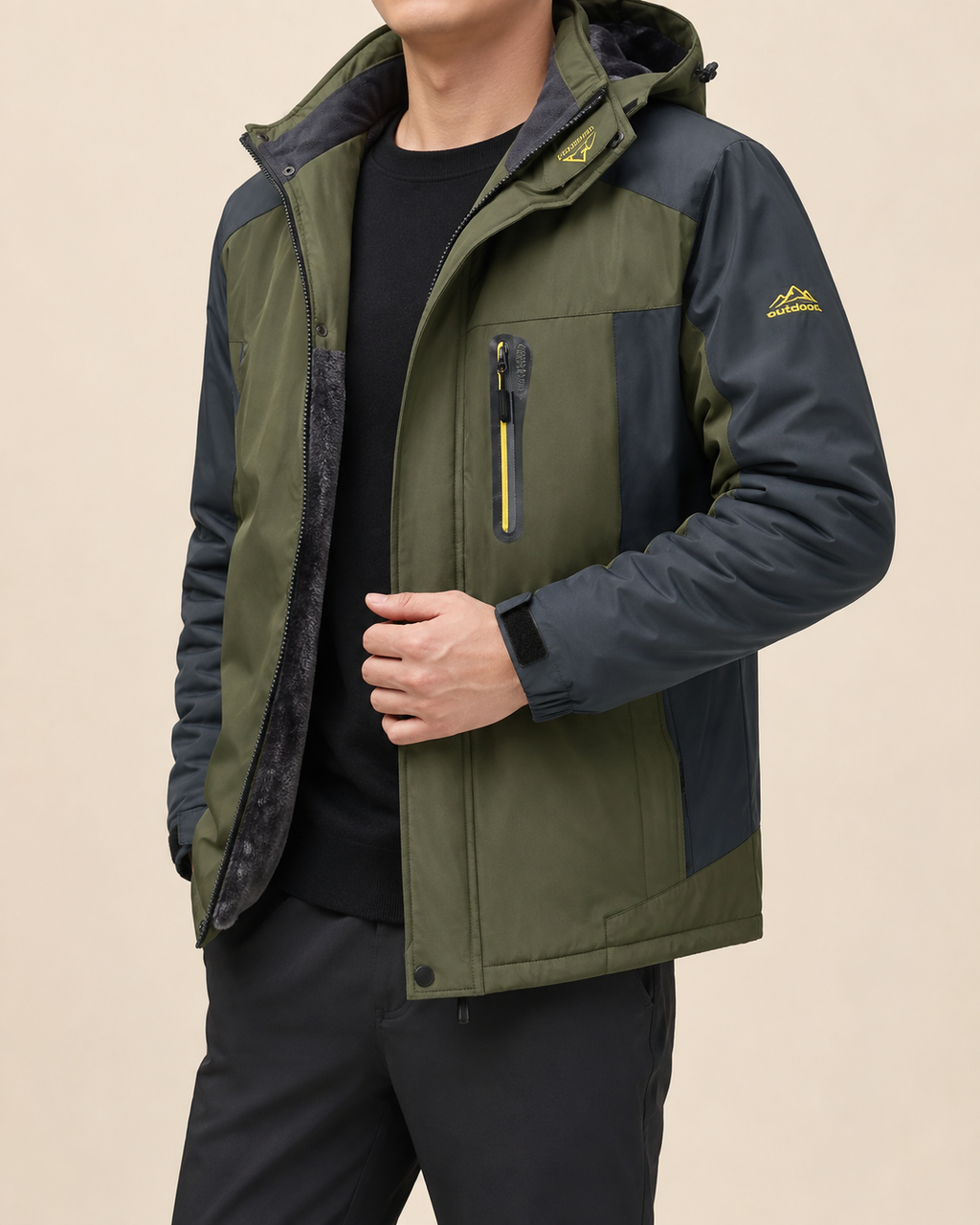 Cormac | Men's Waterproof Fleece Jacket