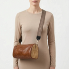 Crosslyn - Vintage Style Structured Crossbody Bag