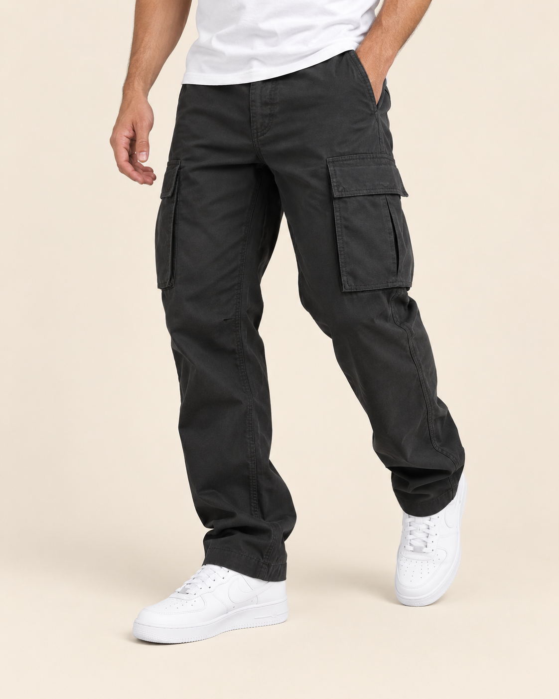 Finn | Men's Relaxed Fit Cargo Trousers