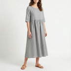 Flowmera - Simple Breathable Women's Midi Dress