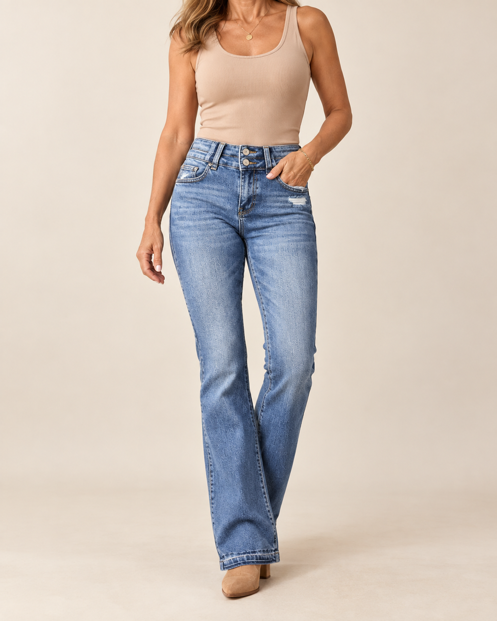 Freya | Women's Stylish Bootcut Denim Jeans