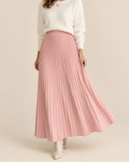 Marin | Women's Elegant Long Pleated Skirt