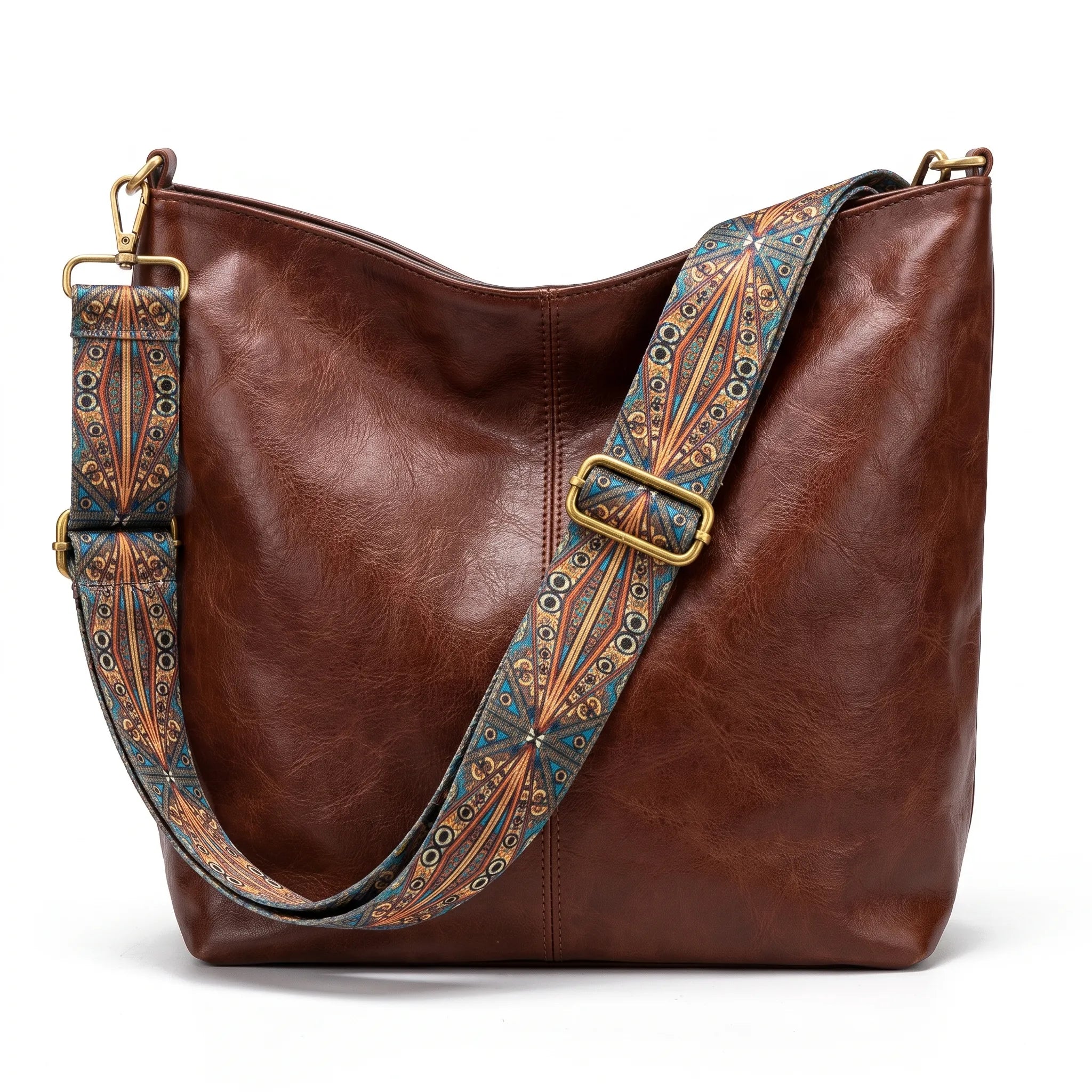 Marinta - Vintage Style Slouchy Shoulder Bag