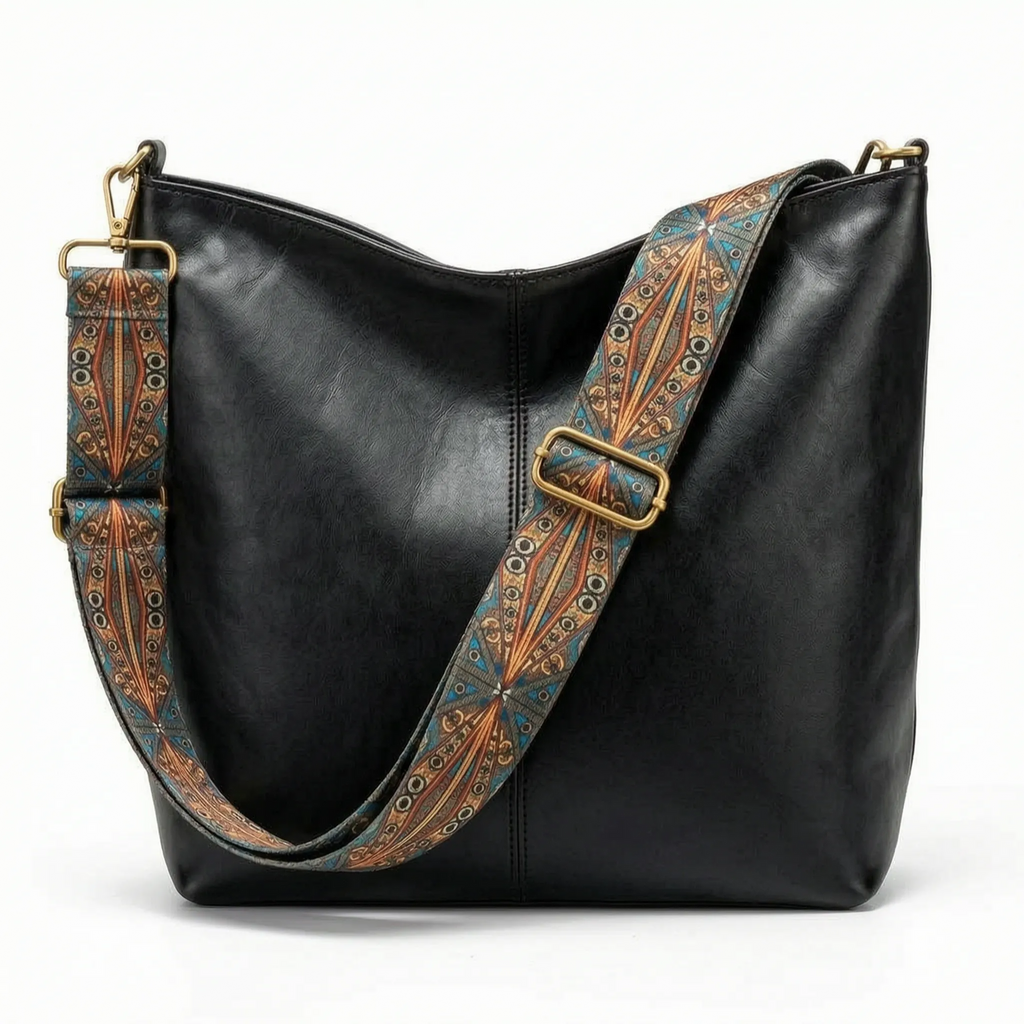 Marinta - Vintage Style Slouchy Shoulder Bag