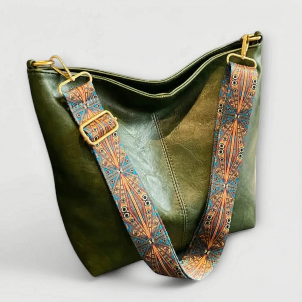 Marinta - Vintage Style Slouchy Shoulder Bag