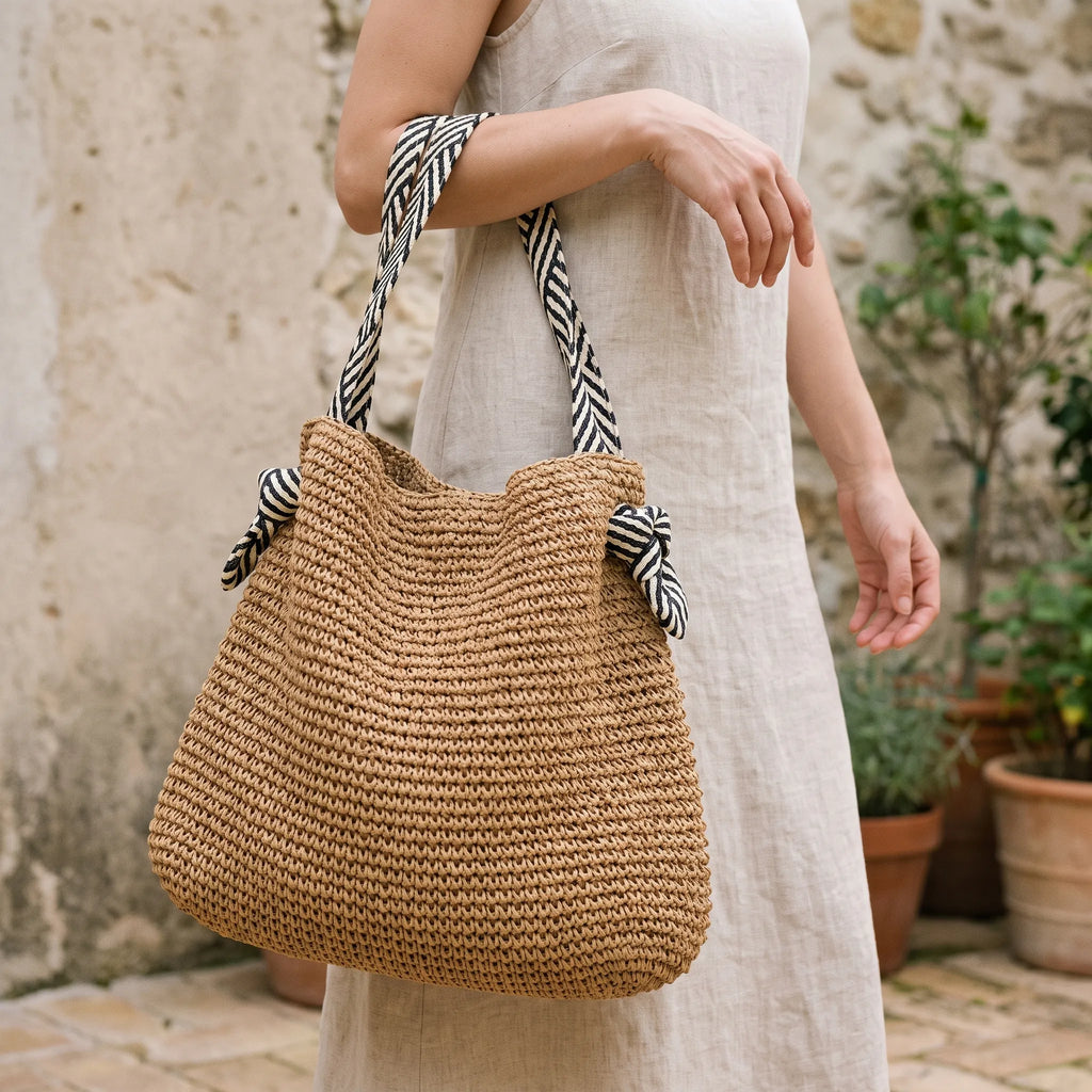 Novara - Textured Boho Shoulder Bag