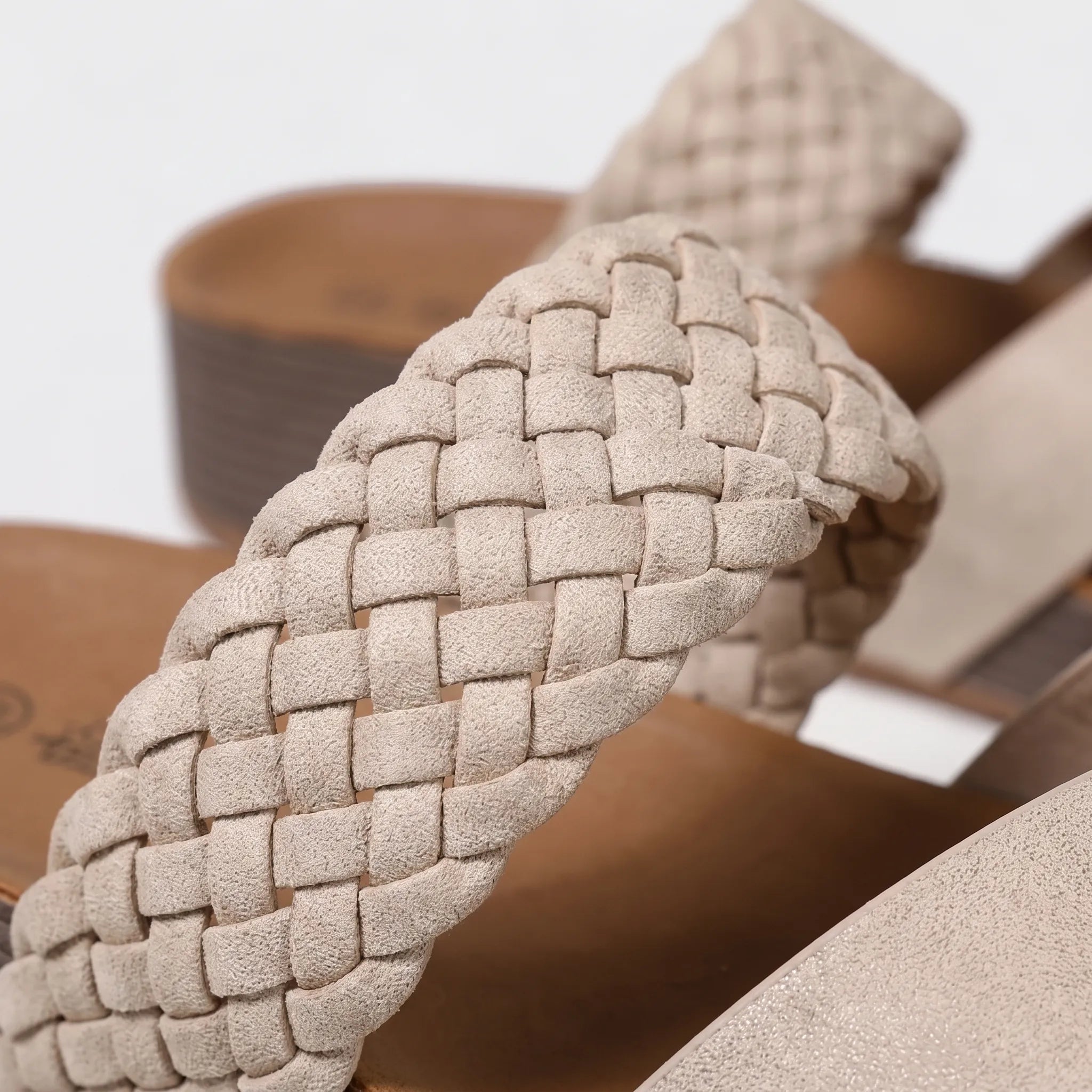 Orthella - Woven-Strap Orthopaedic Ladies Sandals