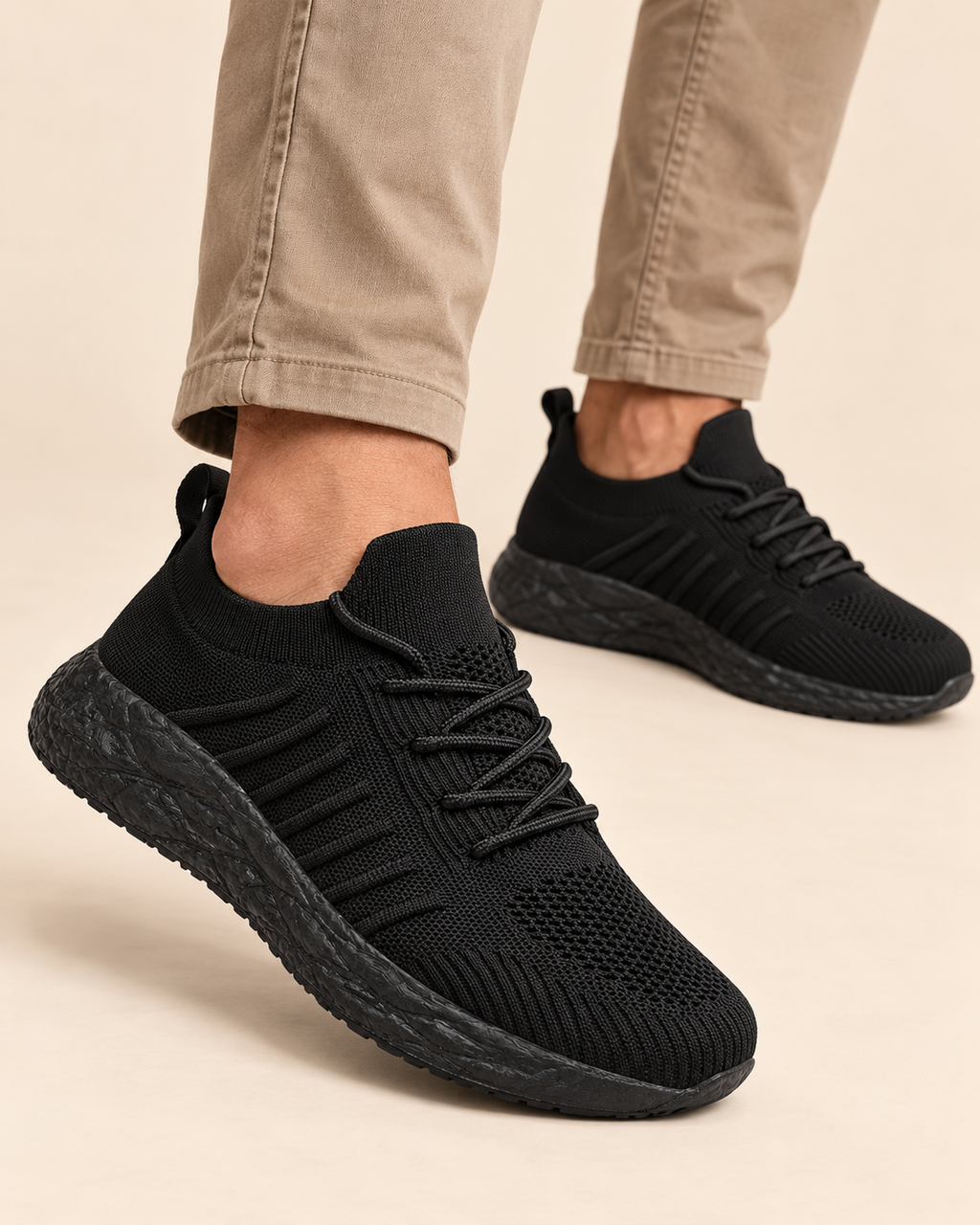 Rowan | Men's Stylish Knit Trainers
