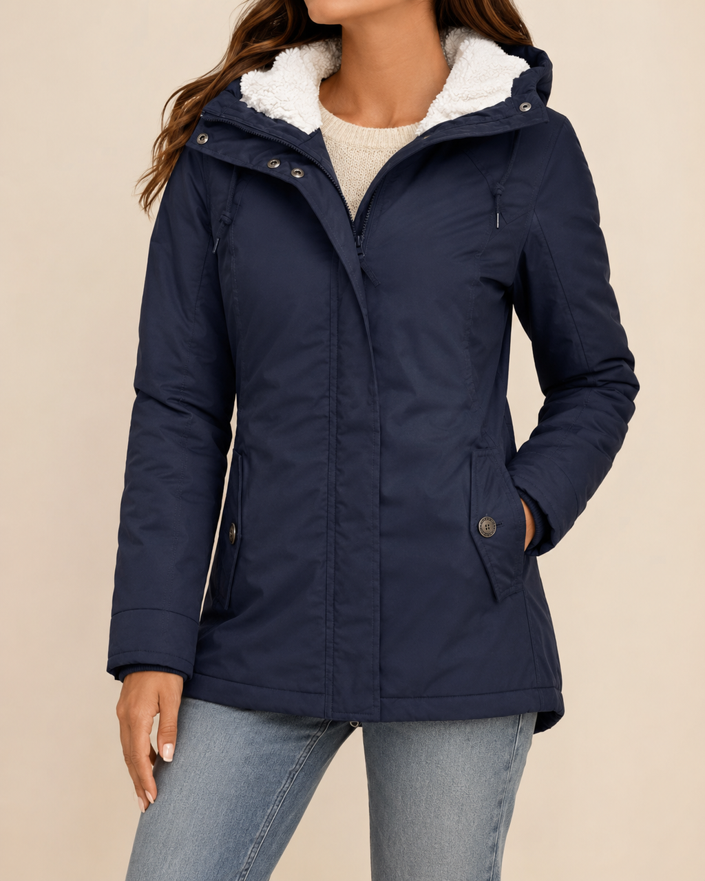 Verity | Women's Cosy Fur-Lined Winter Coat