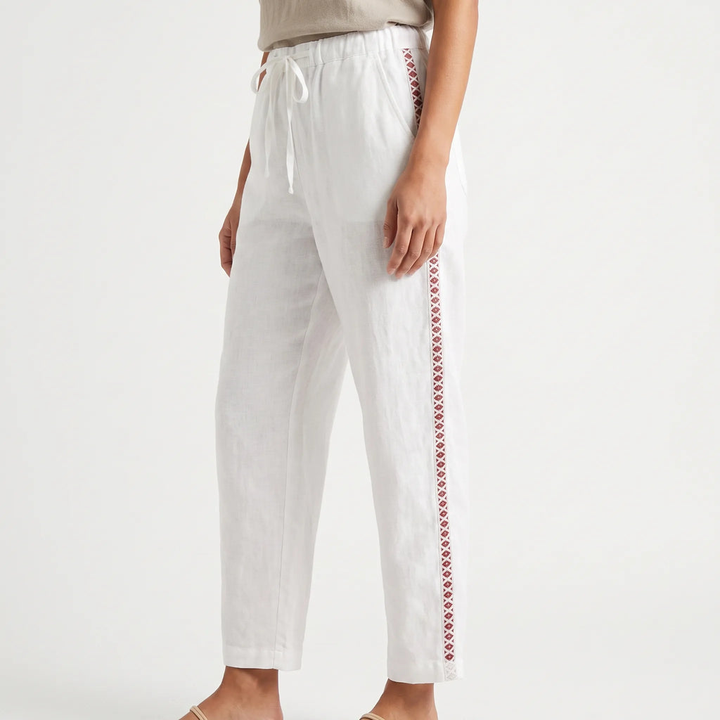 Vestra - High Waisted Tapered Trousers
