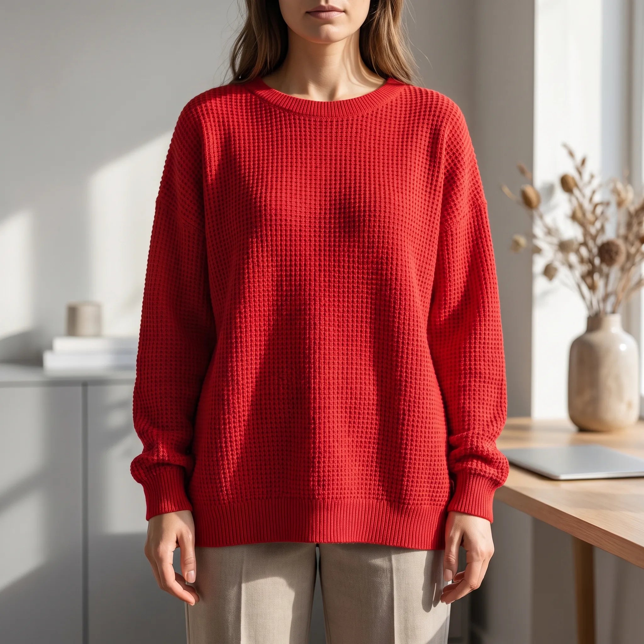 Wafflura - Waffle Knit Jumper