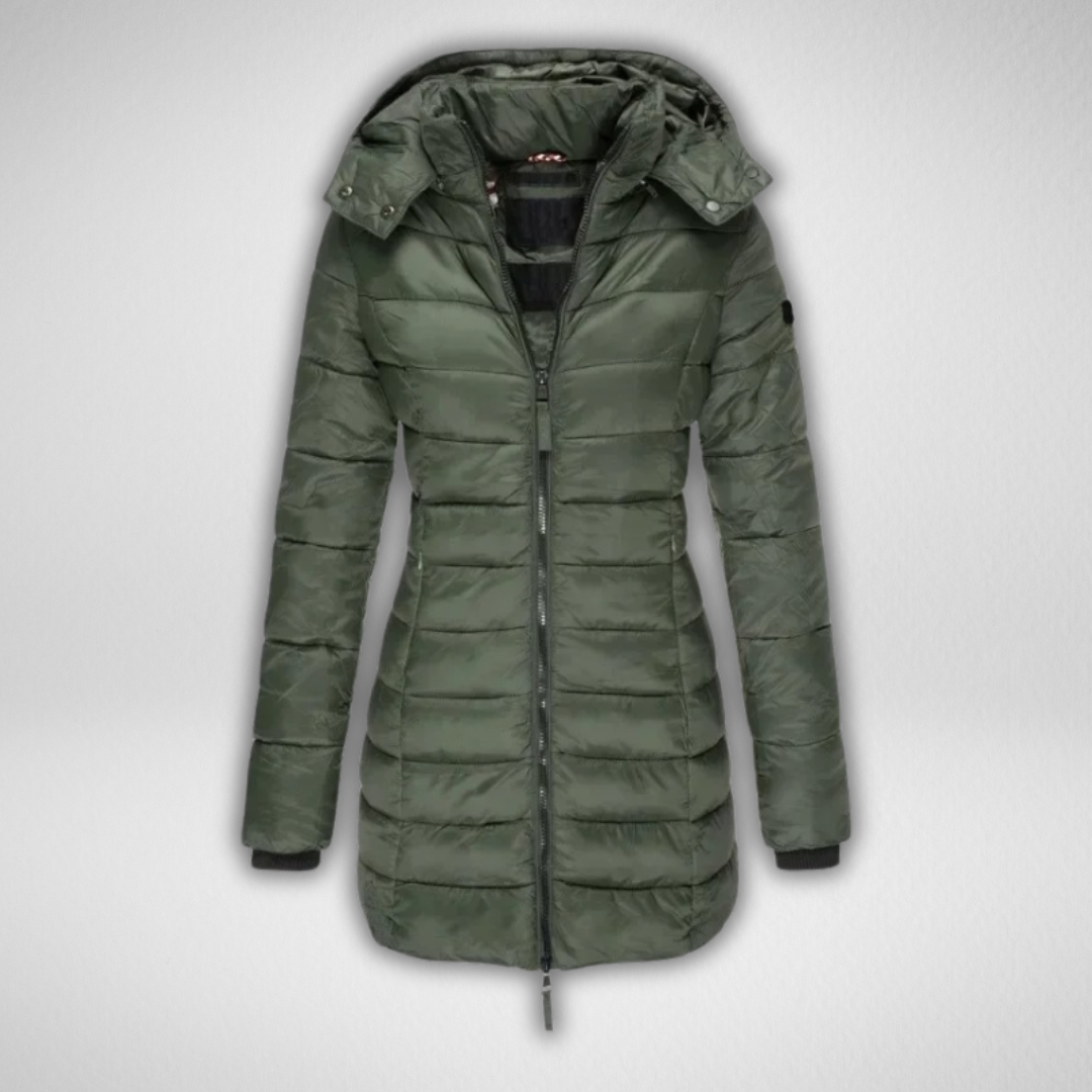 Alina - Women's Fleece Winter Puffer Coat