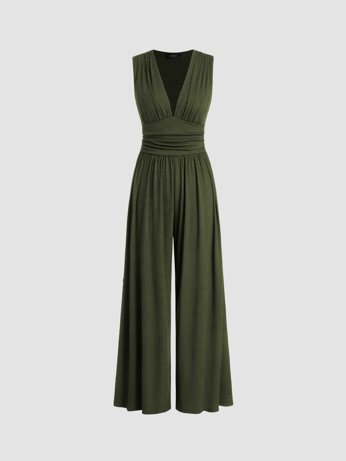 Althea - Women's Elegant Wide-Leg Jumpsuit