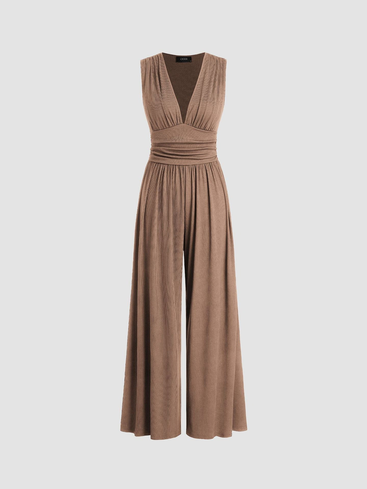 Althea - Women's Elegant Wide-Leg Jumpsuit