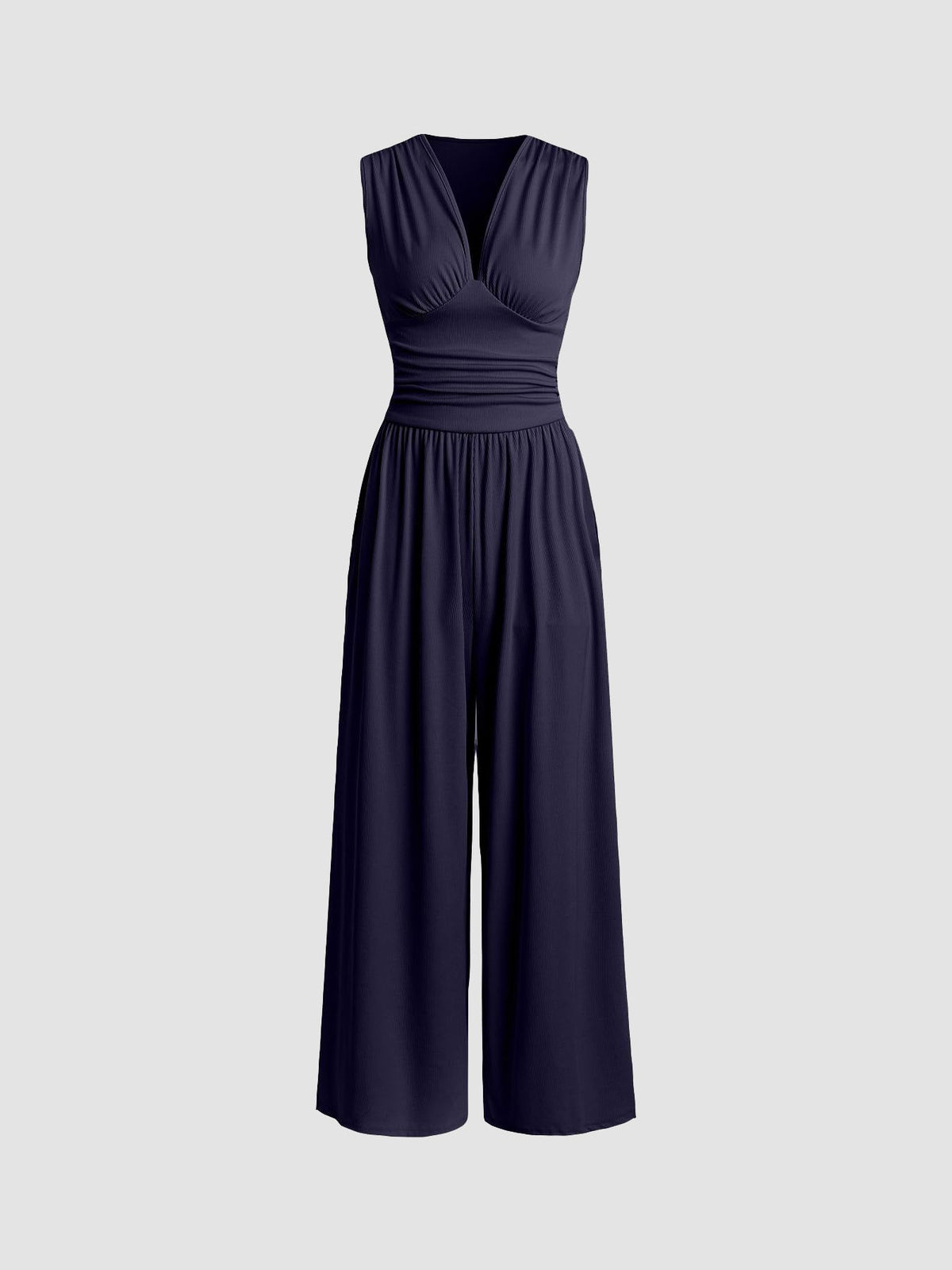Althea - Women's Elegant Wide-Leg Jumpsuit