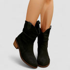 Amara - Women's Chic Faux Suede Ankle Boots