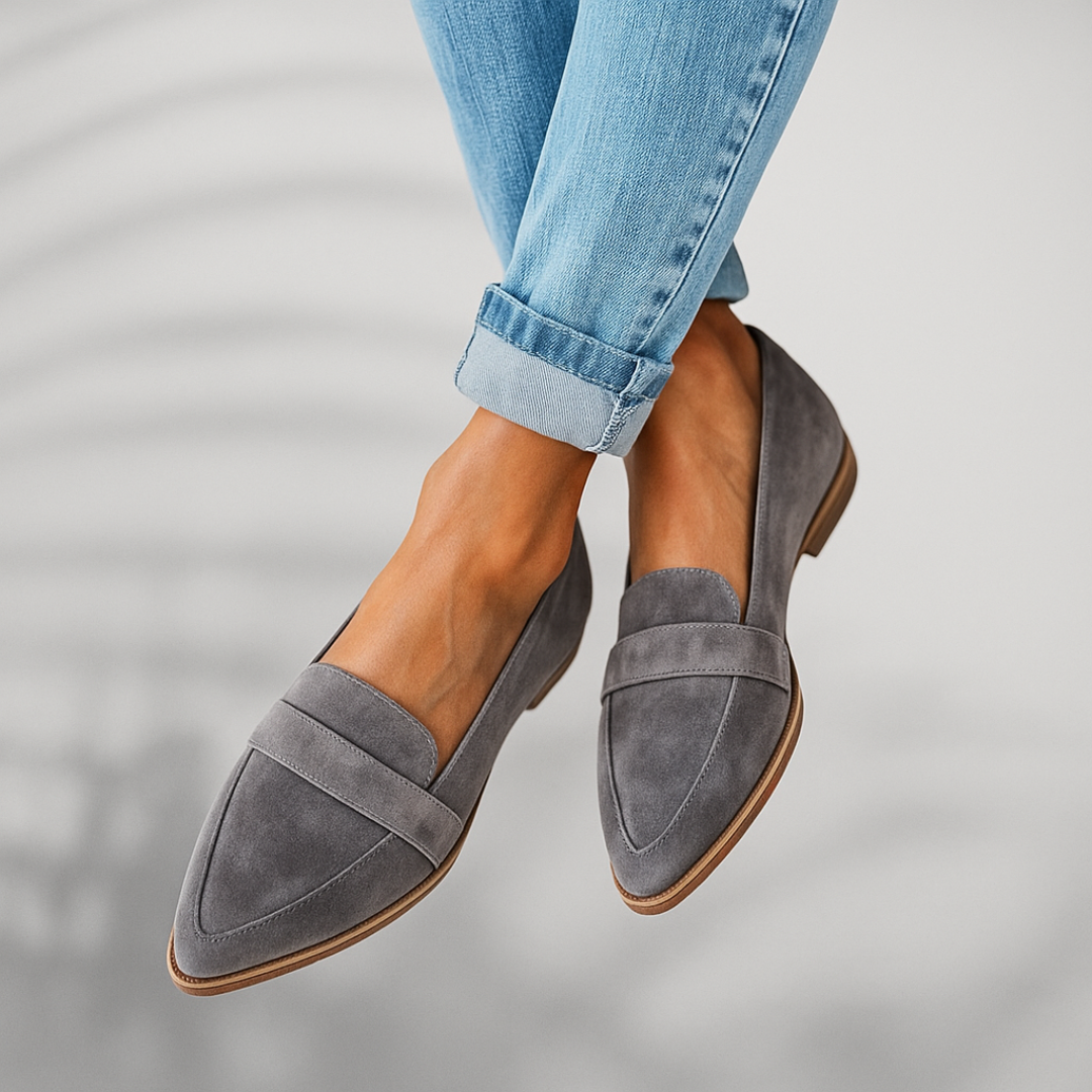 Amara - Women's Chic Faux Suede Loafers