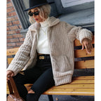 Amara - Women's Cosy Textured Jacket