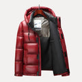 Anton - Men's Quilted Puffer Jacket with Hood