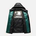 Anton - Men's Quilted Puffer Jacket with Hood
