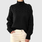 Anwen - Women's Classic Cable Knit Jumper