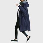 Anwen - Women's Relaxed Long Trench Coat