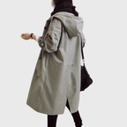 Anwen - Women's Relaxed Long Trench Coat