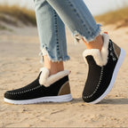 Anya - Women's Cosy Faux Fur Ankle Boots