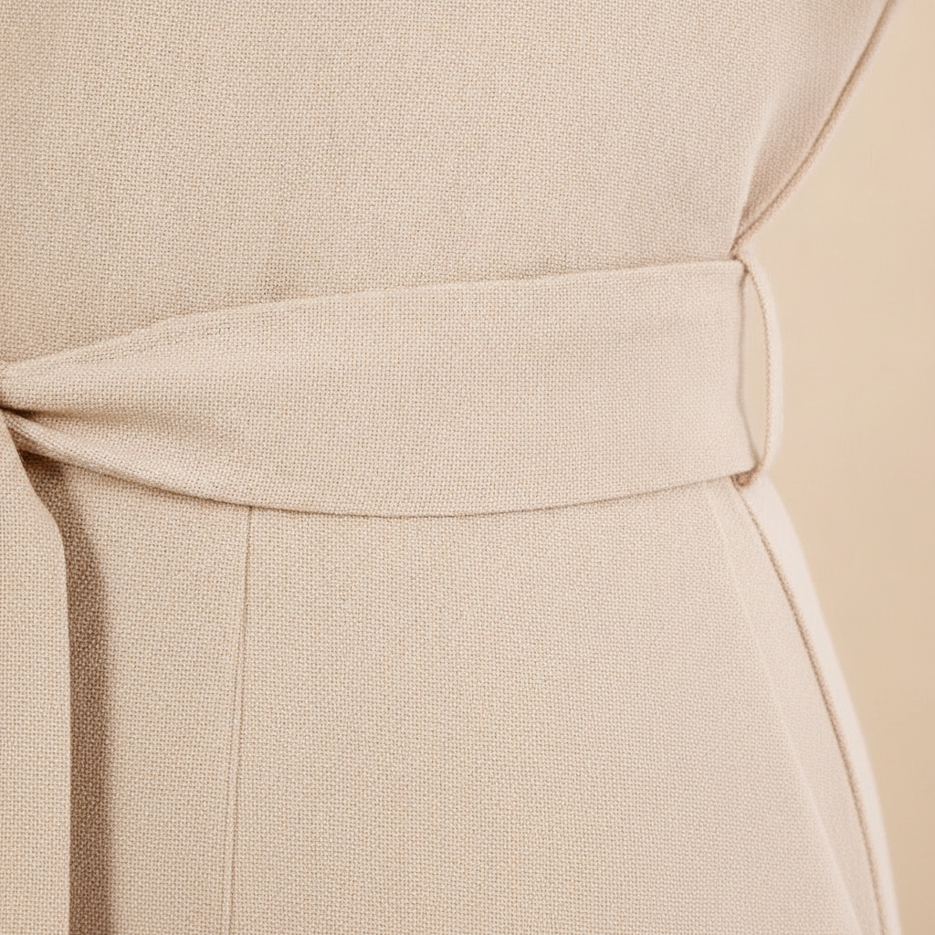 Anya - Women's Elegant Tie-Waist Jumpsuit