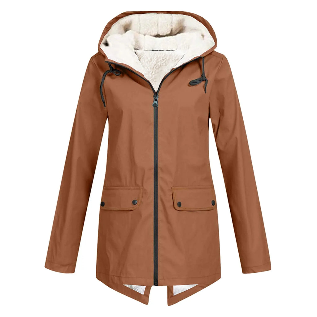Aria - Women's Cosy Waterproof Jacket with Fleece Lining