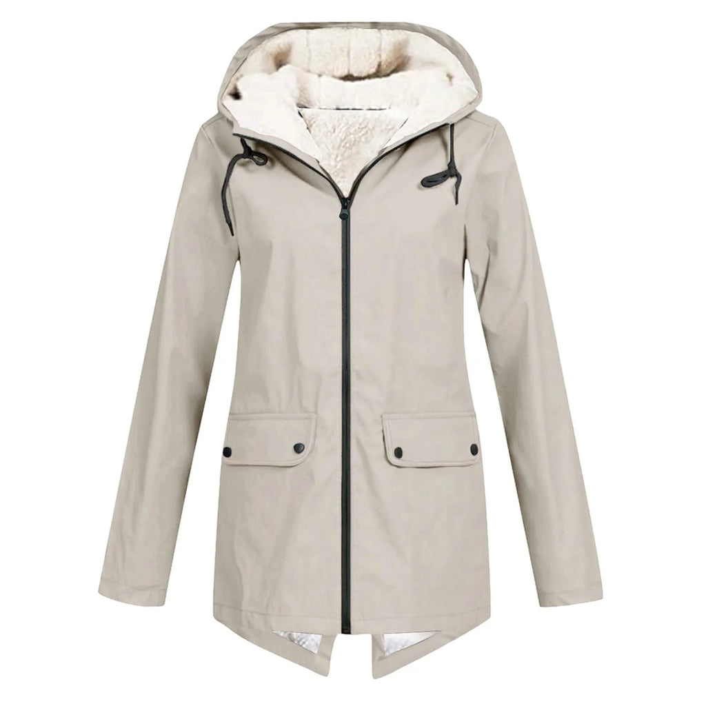 Aria - Women's Cosy Waterproof Jacket with Fleece Lining