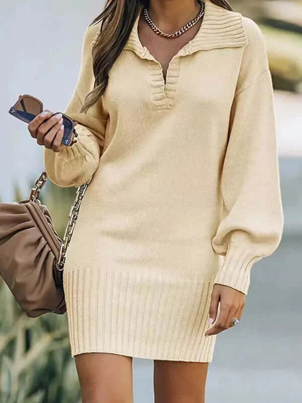 Arwen - Women's Stylish Knit Dress