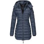 Astra - Women's Winter Puffer Coat with Hood