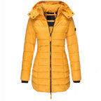 Astra - Women's Winter Puffer Coat with Hood