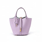 Astrid - Women's Chic Handbag with Gold-Tone Lock Detail