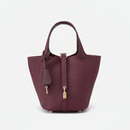 Astrid - Women's Chic Handbag with Gold-Tone Lock Detail