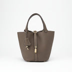 Astrid - Women's Chic Handbag with Gold-Tone Lock Detail