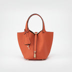 Astrid - Women's Chic Handbag with Gold-Tone Lock Detail