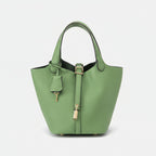 Astrid - Women's Chic Handbag with Gold-Tone Lock Detail