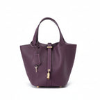 Astrid - Women's Chic Handbag with Gold-Tone Lock Detail