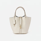 Astrid - Women's Chic Handbag with Gold-Tone Lock Detail