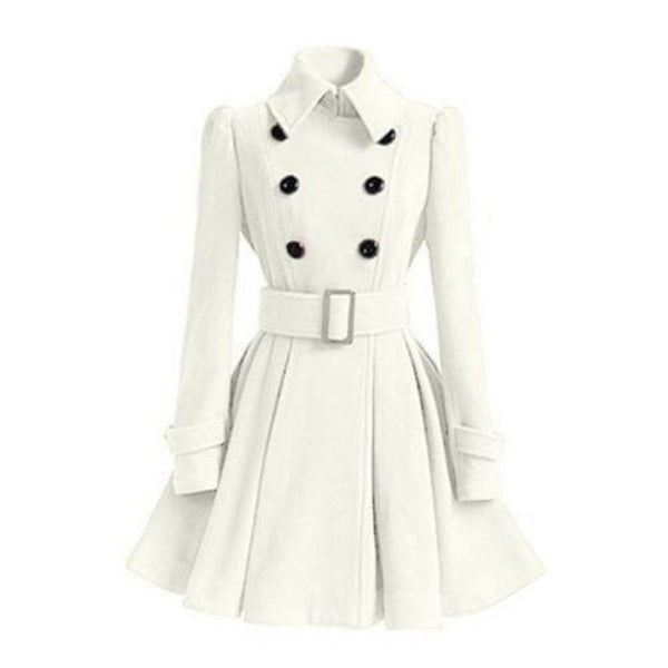 Astrid - Women's Elegant Double-Breasted Trench Coat