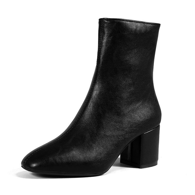 Astrid - Women's Elegant Faux Ankle Boots