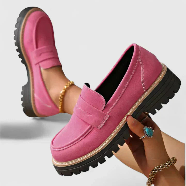 Aveline - Women's Stylish Chunky Sole Loafers